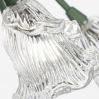 Contemporary Glass Table Lamp With USB Power for Living Room and Bedroom — Greenwich Home & Living