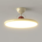 Retro Iron and Acrylic Semi-Flush Ceiling Light With Dimmable Color — Greenwich Home & Living