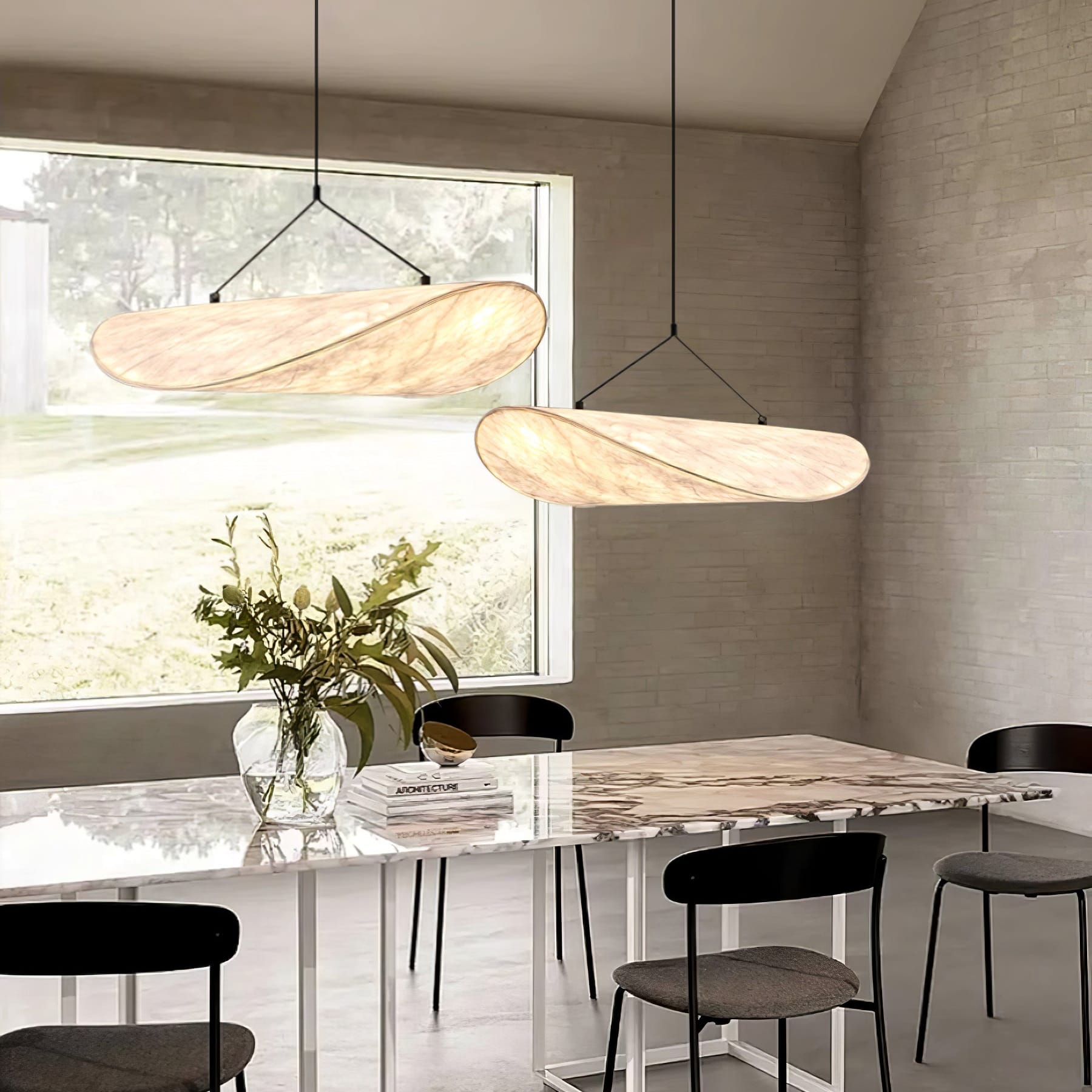 Minimalist Pendant Light With Stepless Dimming for Living and Dining Rooms — Greenwich Home & Living