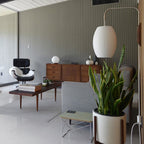Modern Silk and Walnut Wood Wall Light for Bedroom and Living Room — Greenwich Home & Living