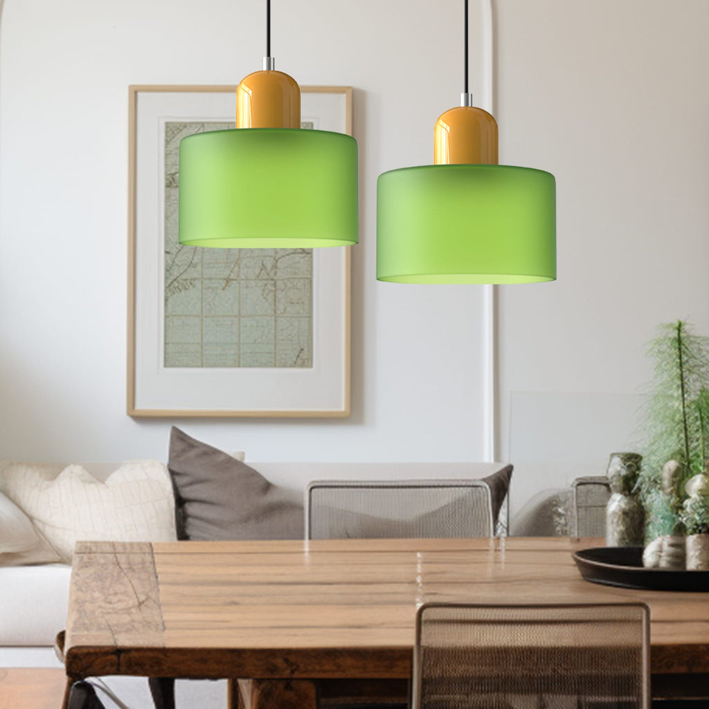 Modern Glass Pendant Light for Dining Room and Kitchen — Greenwich Home & Living