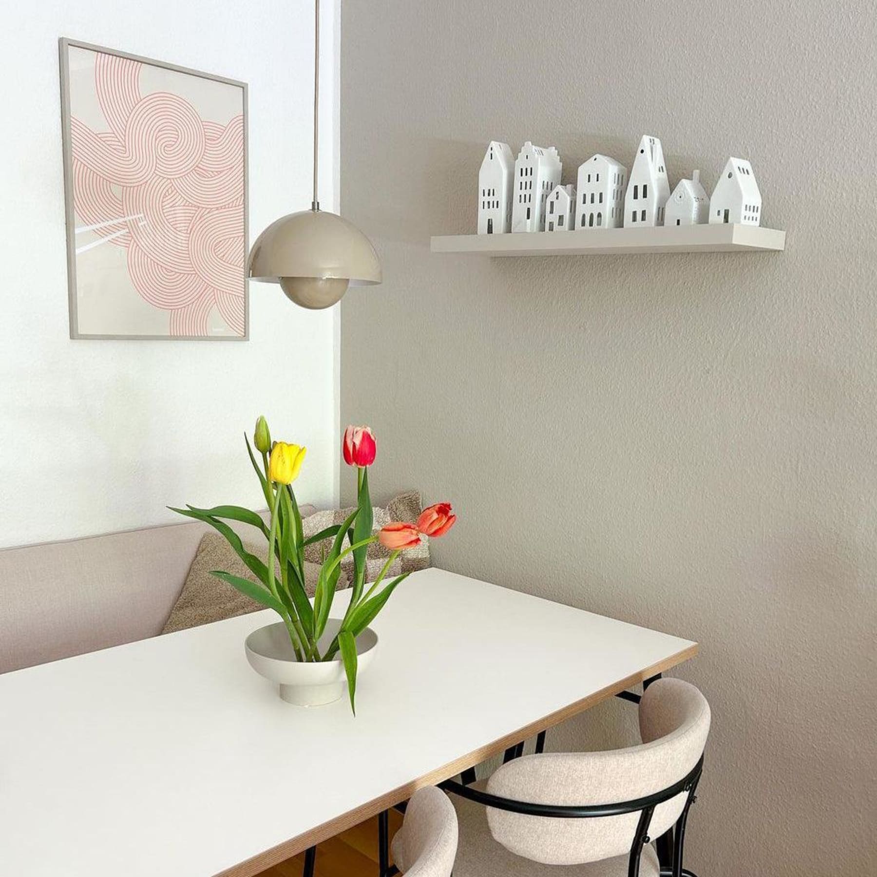 Modern Metal Pendant Light With Adjustable Color Temperature — Greenwich Home & Living