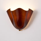 Retro Glass Wall Light With Warm Glow for Living Room and Hallway — Greenwich Home & Living