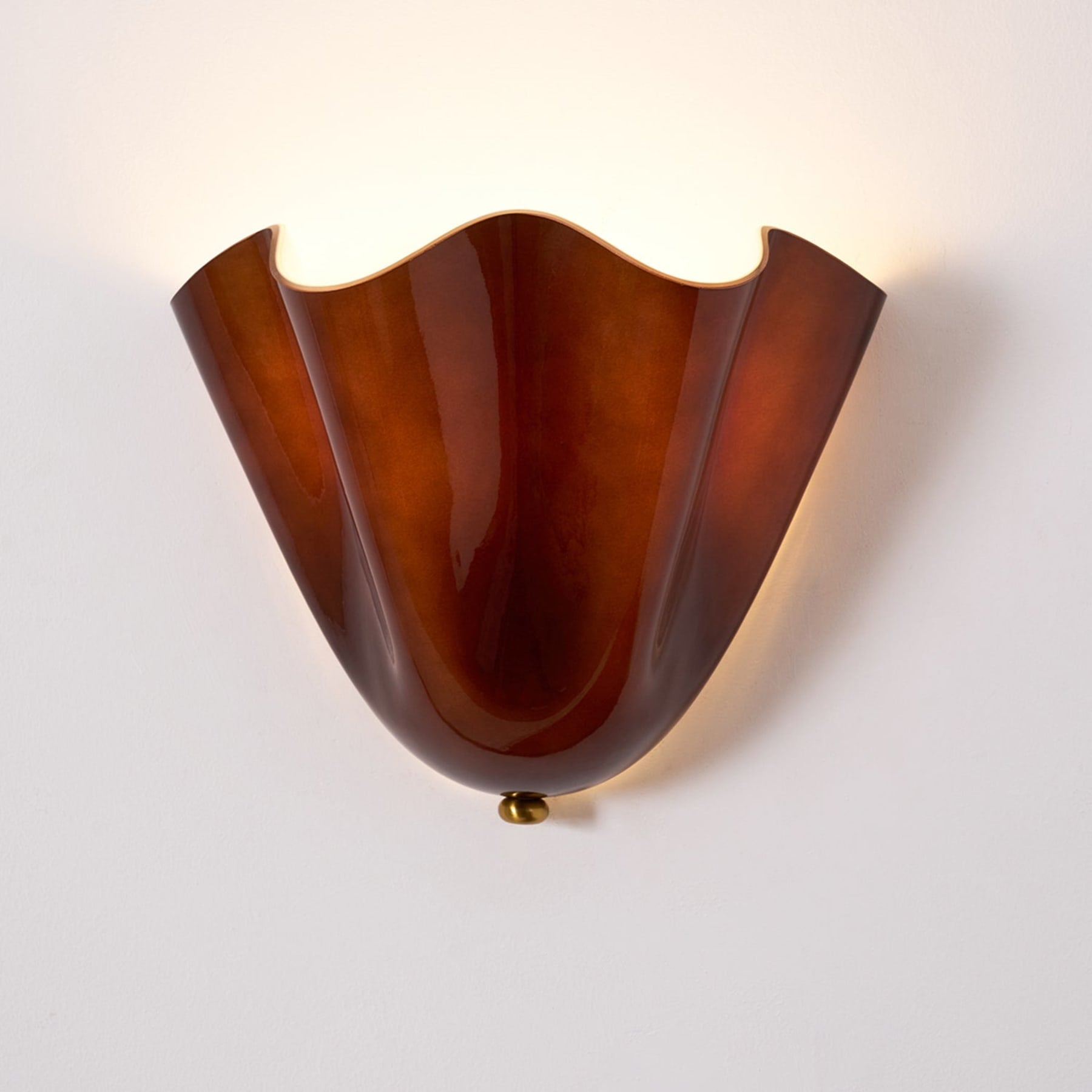 Retro Glass Wall Light With Warm Glow for Living Room and Hallway — Greenwich Home & Living