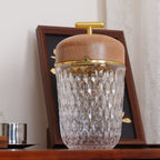 Contemporary Glass Table Lamp With Adjustable Color Temperature — Greenwich Home & Living