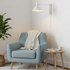 Retro Metal Wall Light With Tri-Color Lighting for Bedroom — Greenwich Home & Living