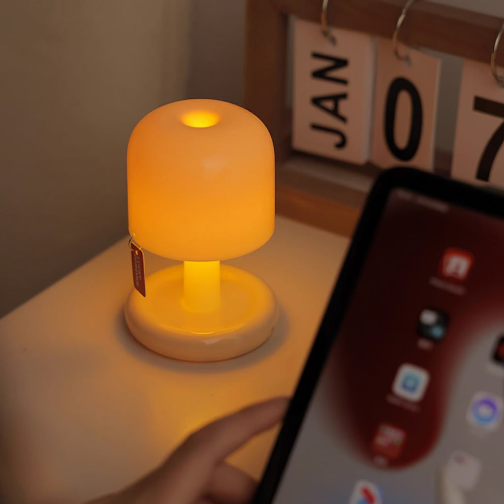 Minimalist Rechargeable Table Lamp With Tri-Color Light — Greenwich Home & Living