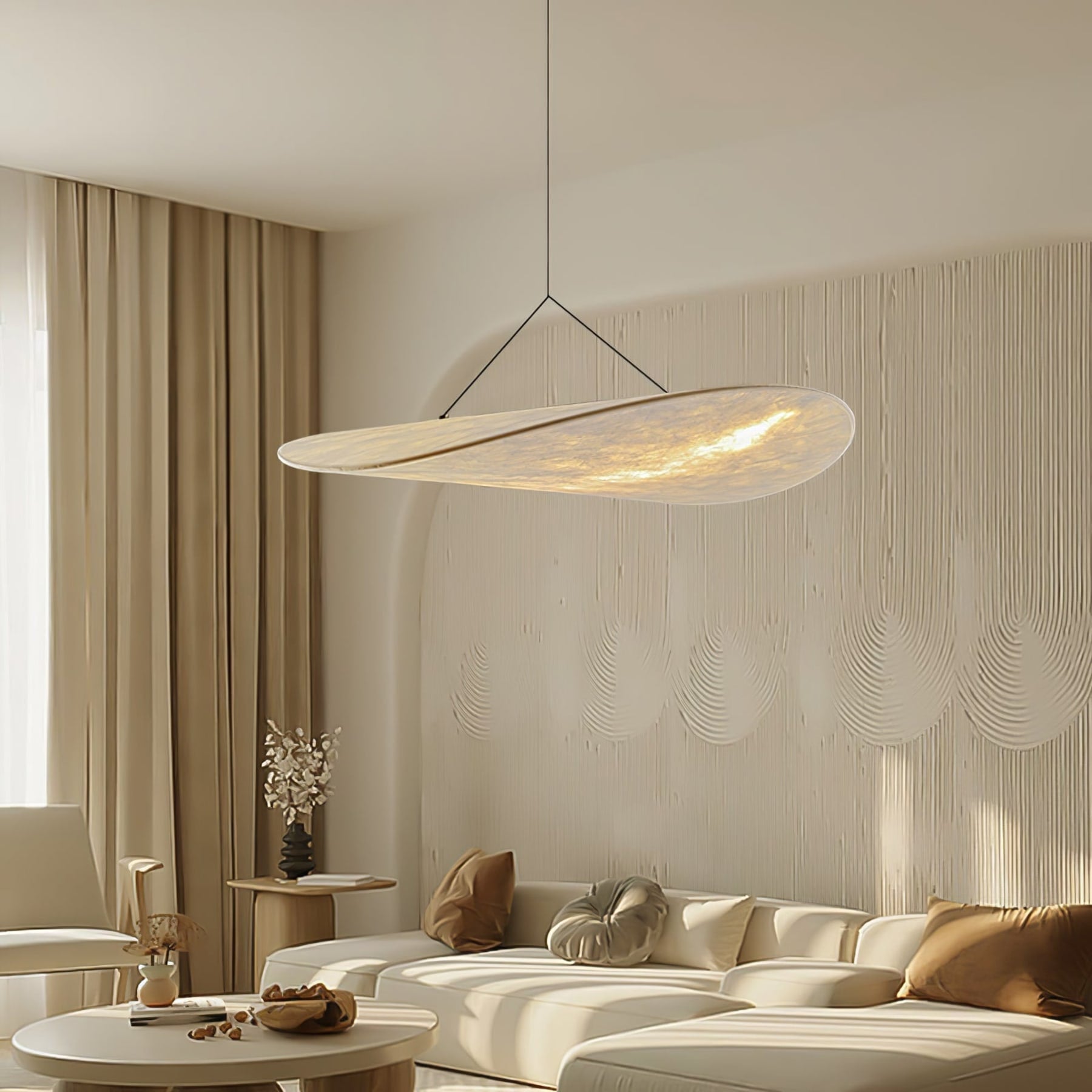 Minimalist Pendant Light With Stepless Dimming for Living and Dining Rooms — Greenwich Home & Living