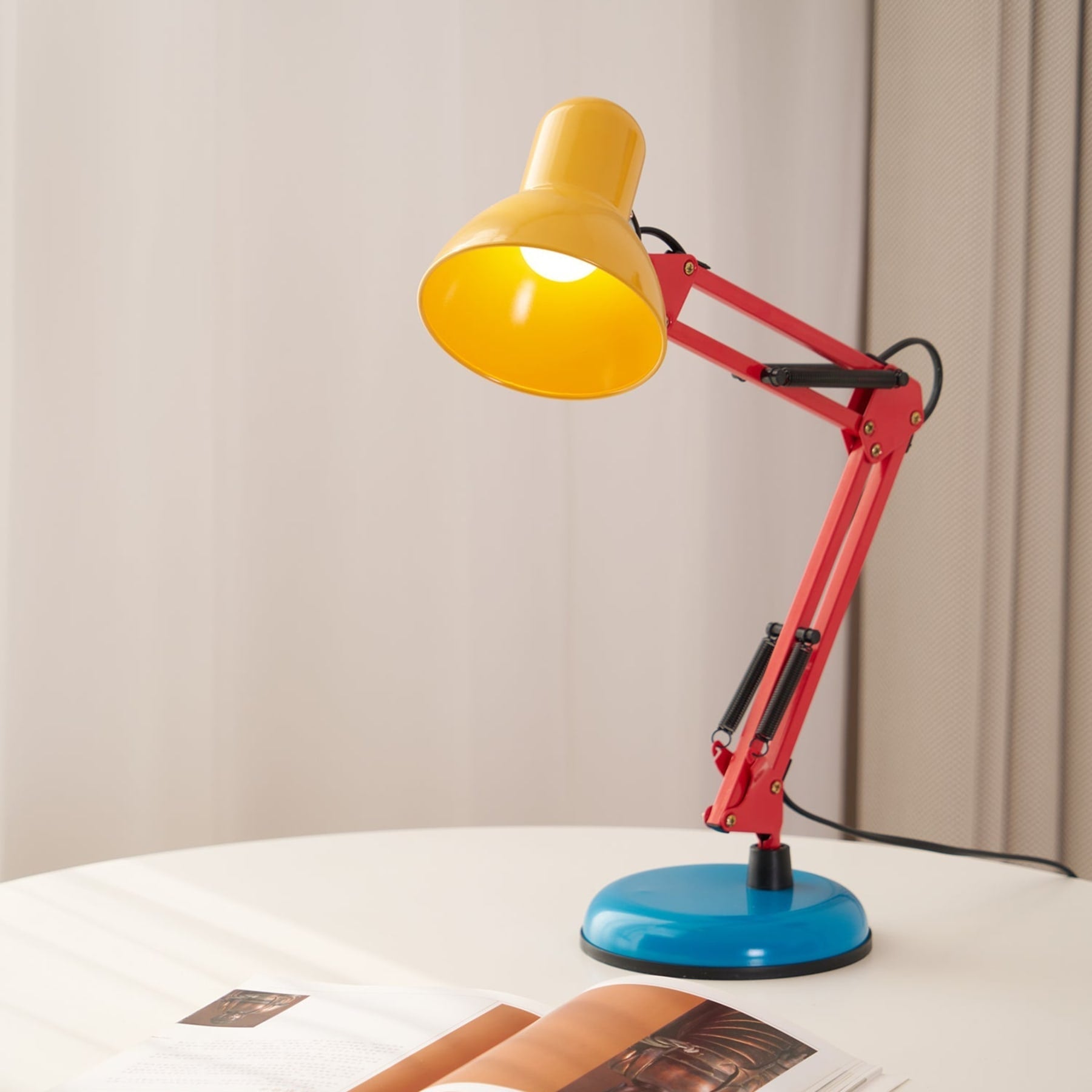 Retro Metal Table Lamp for Home Office and Bedroom — Greenwich Home & Living