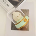 Matte Plastic Cordless Table Lamp With Warm White Light for Bedroom — Greenwich Home & Living