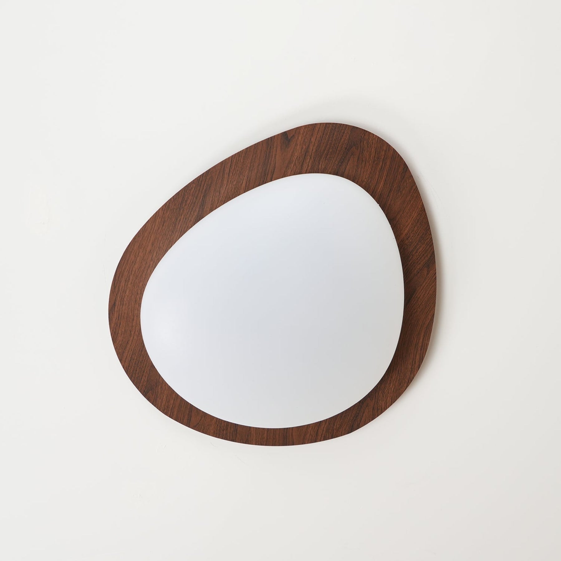Scandinavian Wood Flush Mount Ceiling Light With Adjustable Color Temperature — Greenwich Home & Living