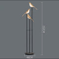 Contemporary Metal Floor Lamp With Adjustable Color Temperature for Living Room in Warm White — Greenwich Home & Living