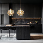 Retro Glass Pendant Light With Warm White Glow — Greenwich Home & Living