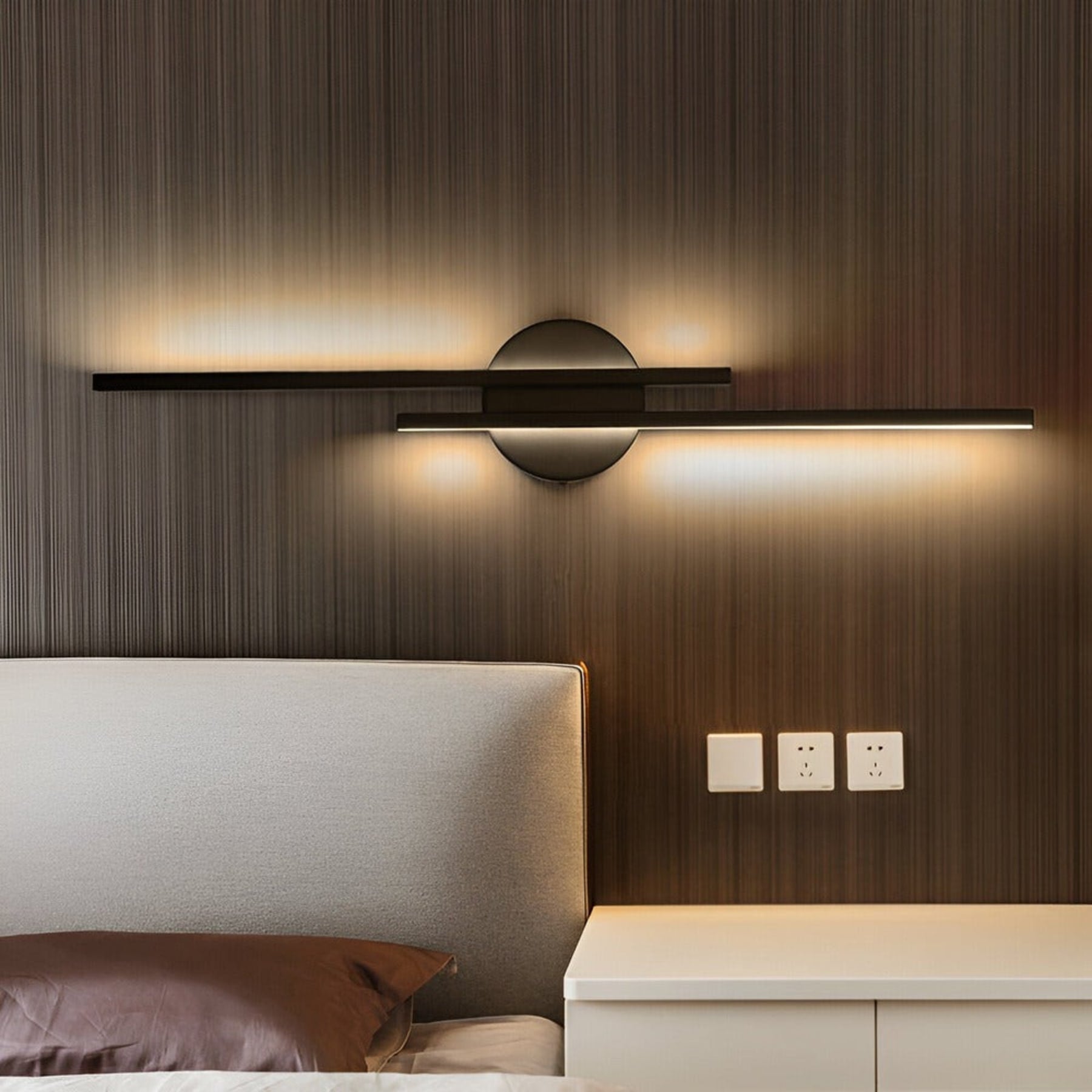 Minimalist Aluminum Wall Light With Adjustable Color Temperature — Greenwich Home & Living