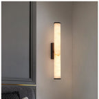 Contemporary Copper and Marble Wall Light for Living Room and Bedroom — Greenwich Home & Living