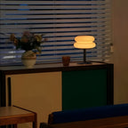 Retro Glass Table Lamp With Three-Color Light For Bedroom — Greenwich Home & Living