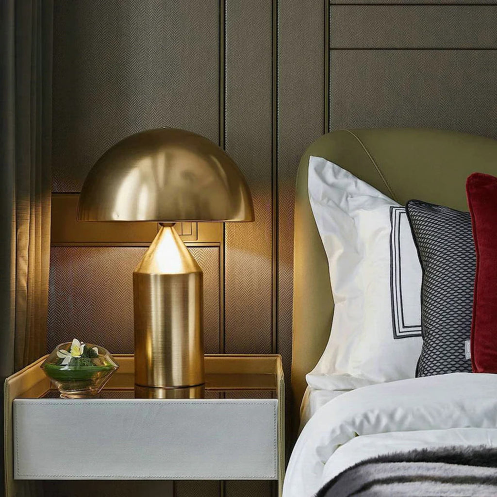 Modern Metal Table Lamp With Adjustable Color Temperature — Greenwich Home & Living