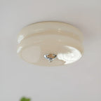 Retro Glass Flush Mount Ceiling Light With Adjustable Color Temperature — Greenwich Home & Living