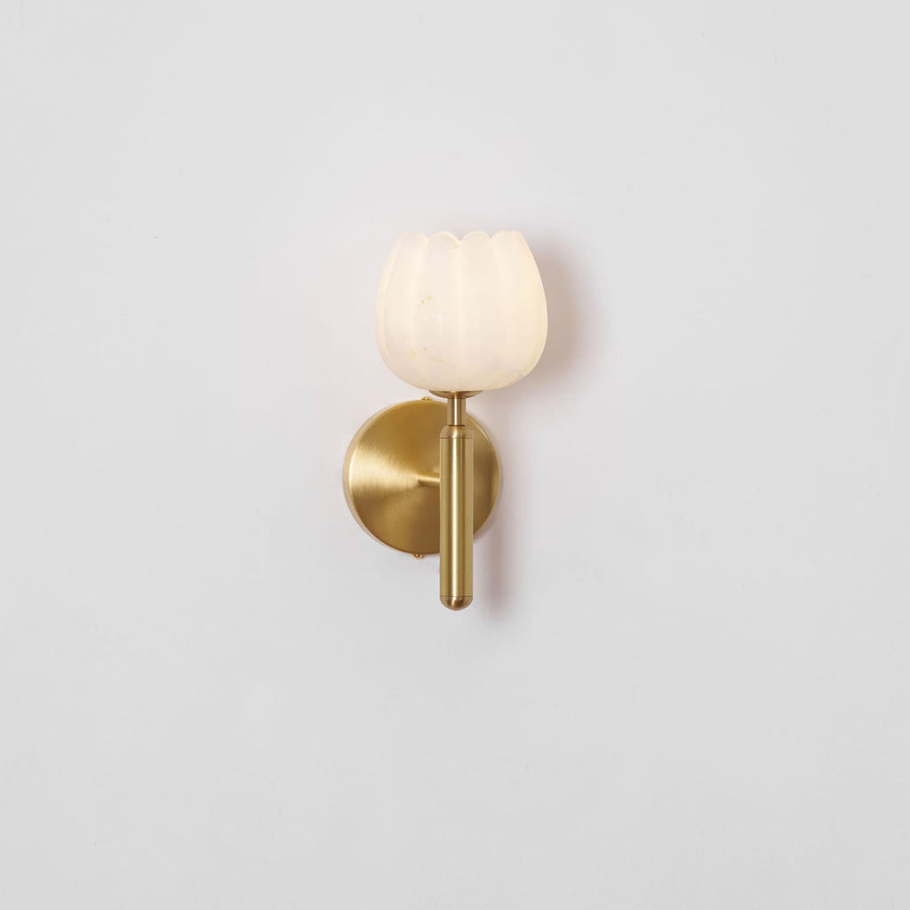 Contemporary Iron and Glass Wall Light With Dual Color Temperature — Greenwich Home & Living