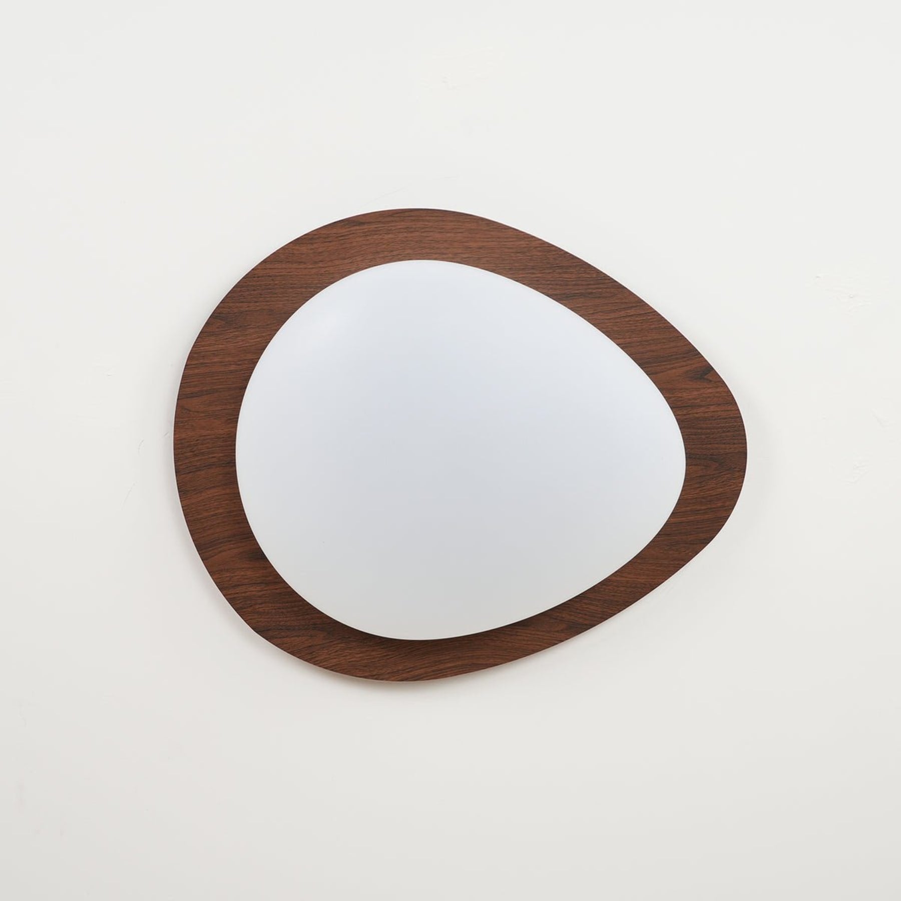Scandinavian Wood Flush Mount Ceiling Light With Adjustable Color Temperature — Greenwich Home & Living