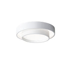 Minimalist Metal Flush Mount Ceiling Light With Bright Daylight LED — Greenwich Home & Living