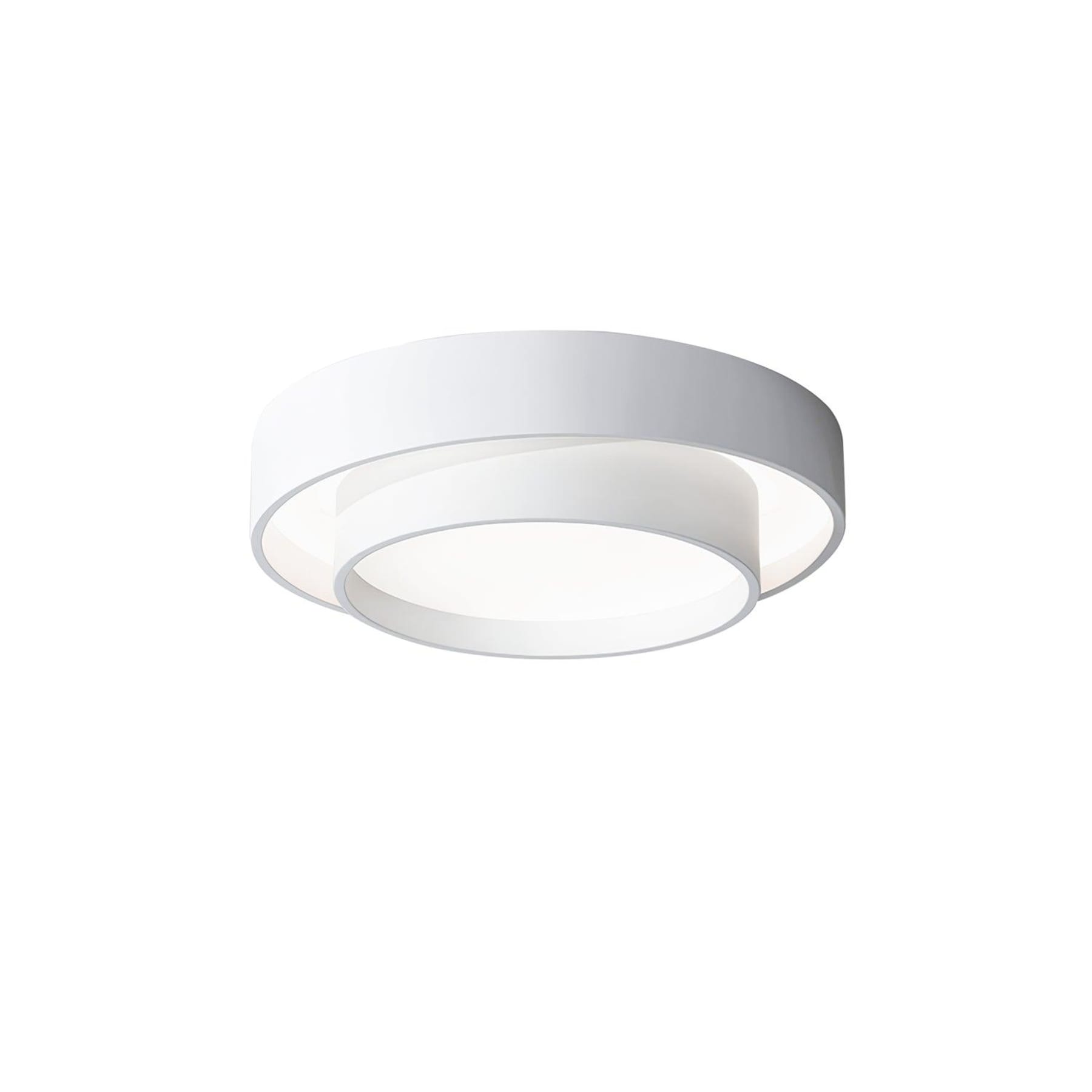 Minimalist Metal Flush Mount Ceiling Light With Bright Daylight LED — Greenwich Home & Living
