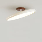 Retro Metal Semi-Flush Mount Ceiling Light With Three-Color Light — Greenwich Home & Living