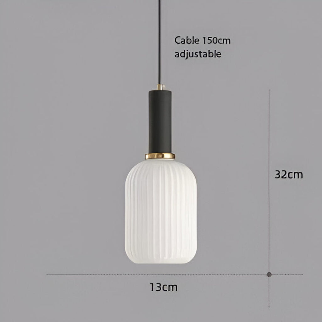 Contemporary Glass Pendant Light for Living and Dining Rooms — Greenwich Home & Living