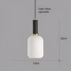 Contemporary Glass Pendant Light for Living and Dining Rooms — Greenwich Home & Living