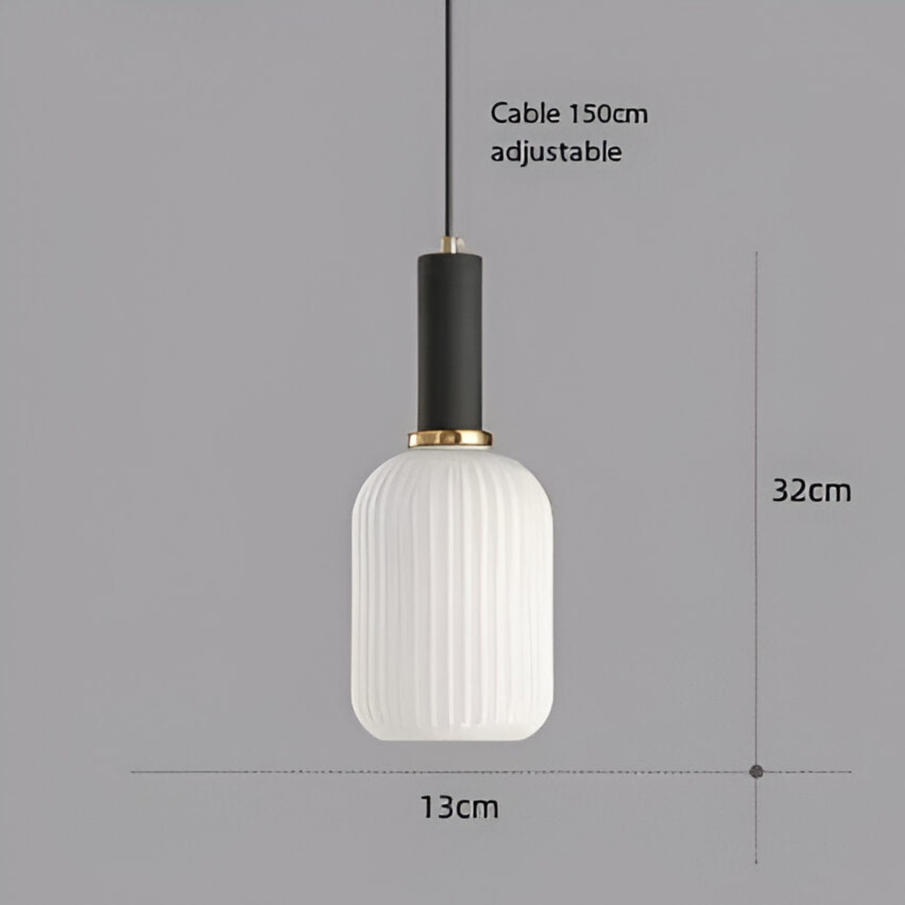 Contemporary Glass Pendant Light for Living and Dining Rooms — Greenwich Home & Living