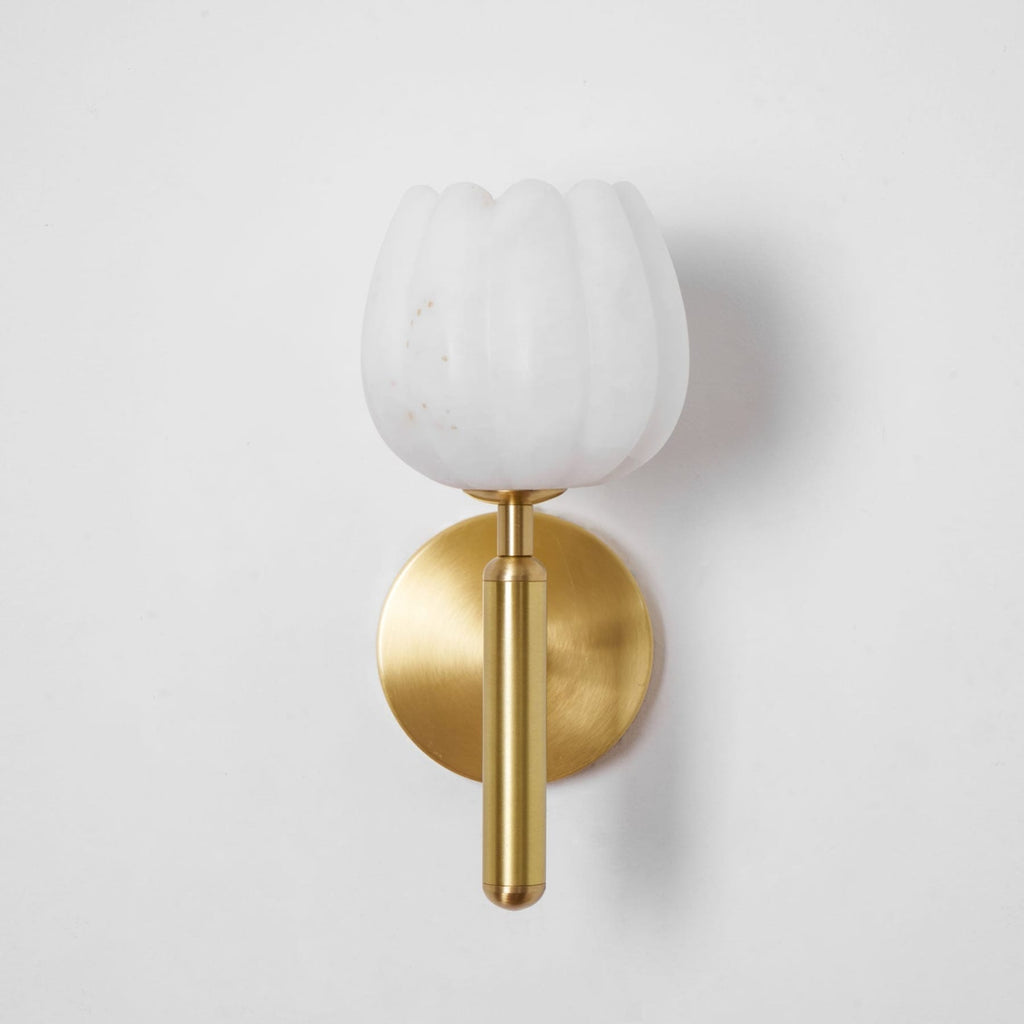 Contemporary Iron and Glass Wall Light With Dual Color Temperature — Greenwich Home & Living