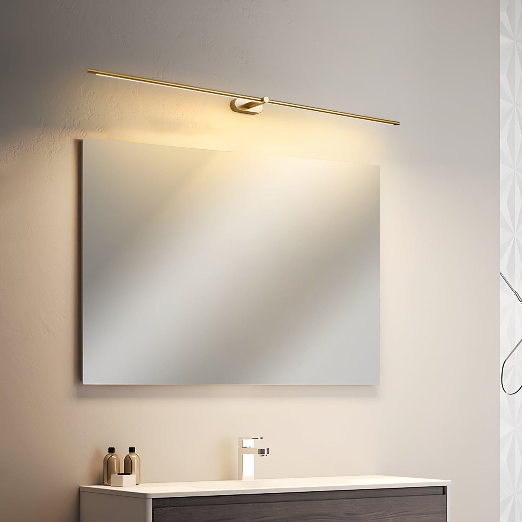 Minimalist Metal Wall Light With Adjustable Color Temperature — Greenwich Home & Living