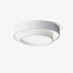 Minimalist Metal Flush Mount Ceiling Light With Bright Daylight LED — Greenwich Home & Living