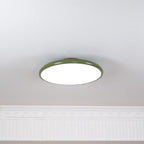 Retro Metal Semi-Flush Mount Ceiling Light With Three-Color Light — Greenwich Home & Living