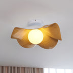 Scandinavian Resin Ceiling Light With Three-Color Light for Living Room — Greenwich Home & Living