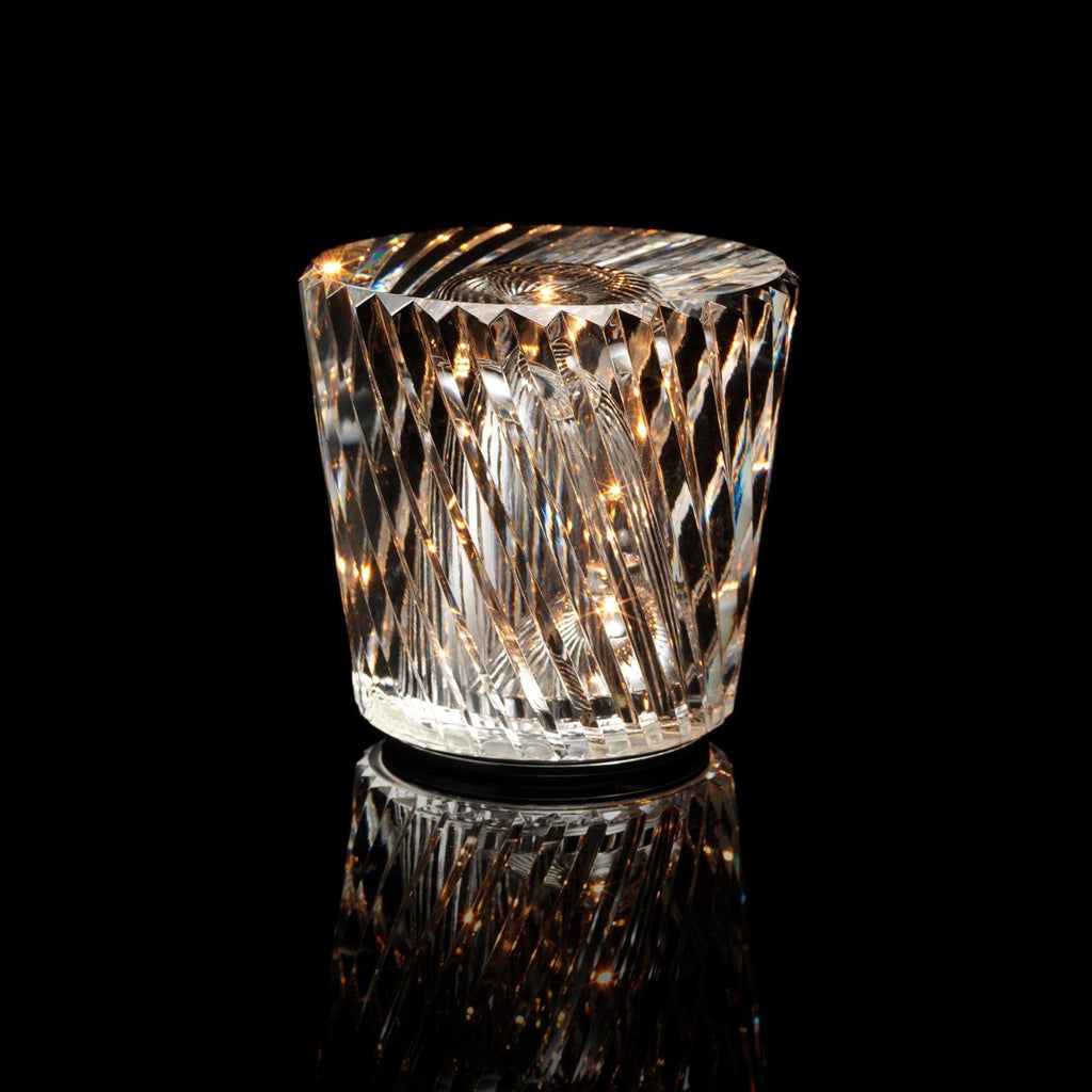 Modern Crystal Table Lamp With Warm Glow For Living Room and Bedroom — Greenwich Home & Living