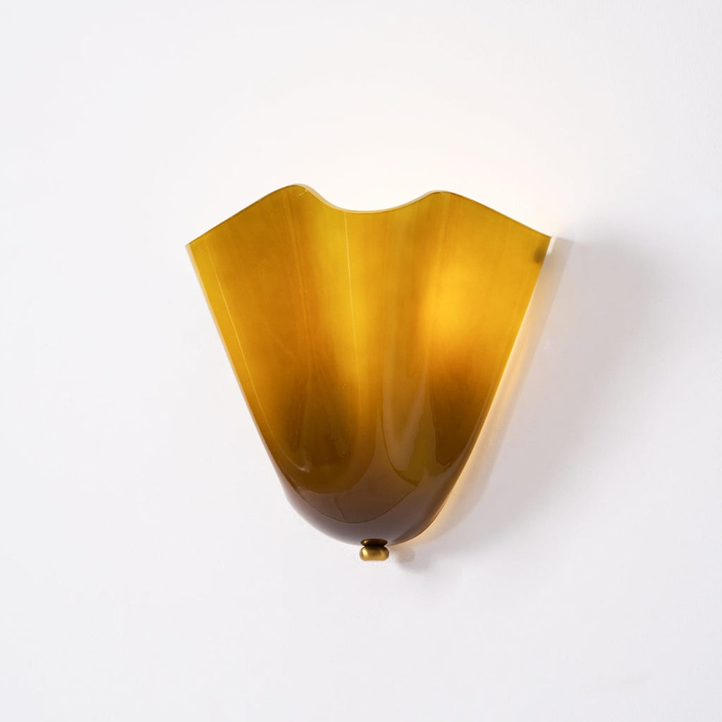 Retro Glass Wall Light With Warm Glow for Living Room and Hallway — Greenwich Home & Living