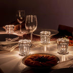 Modern Crystal Table Lamp With Warm Glow For Living Room and Bedroom — Greenwich Home & Living