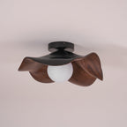 Scandinavian Resin Ceiling Light With Three-Color Light for Living Room — Greenwich Home & Living