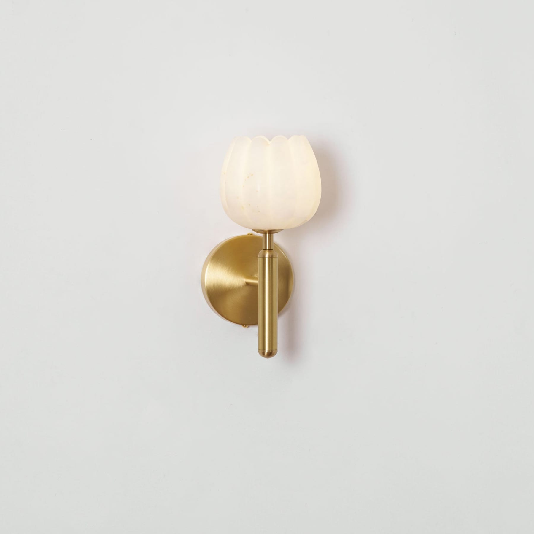 Contemporary Iron and Glass Wall Light With Dual Color Temperature — Greenwich Home & Living