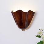 Retro Glass Wall Light With Warm Glow for Living Room and Hallway — Greenwich Home & Living