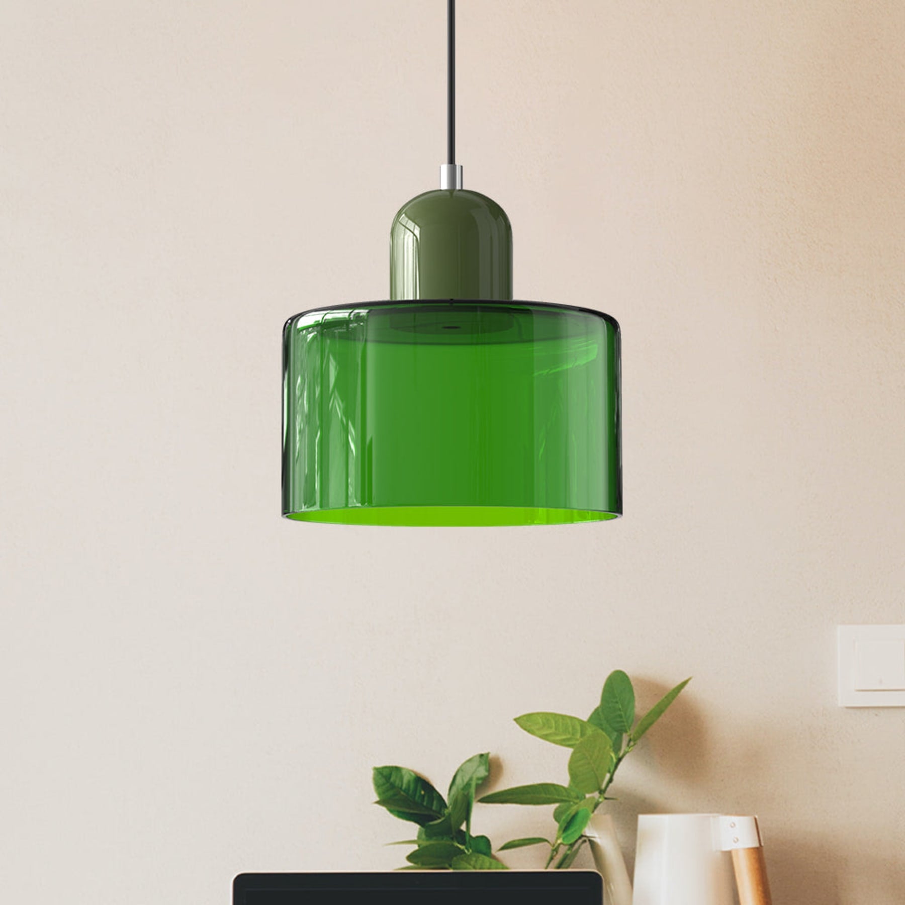 Modern Glass Pendant Light for Dining Room and Kitchen — Greenwich Home & Living