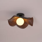 Scandinavian Resin Ceiling Light With Three-Color Light for Living Room — Greenwich Home & Living