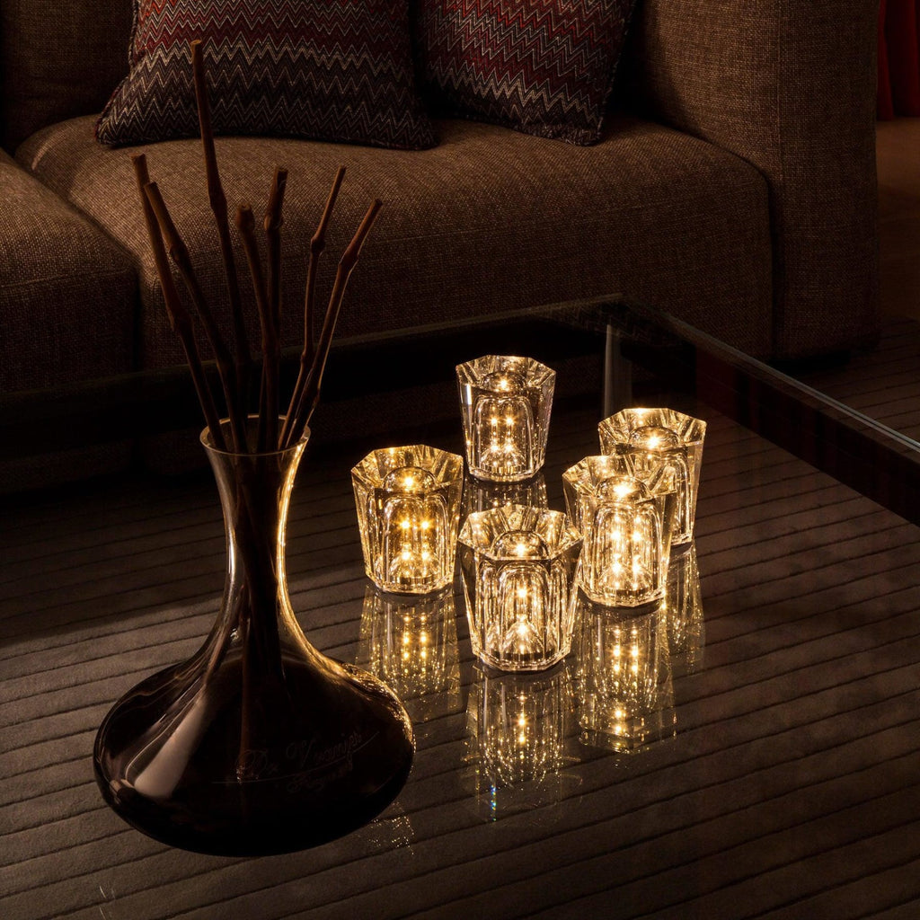 Modern Crystal Table Lamp With Warm Glow For Living Room and Bedroom — Greenwich Home & Living