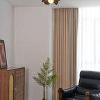 Scandinavian Resin Ceiling Light With Three-Color Light for Living Room — Greenwich Home & Living