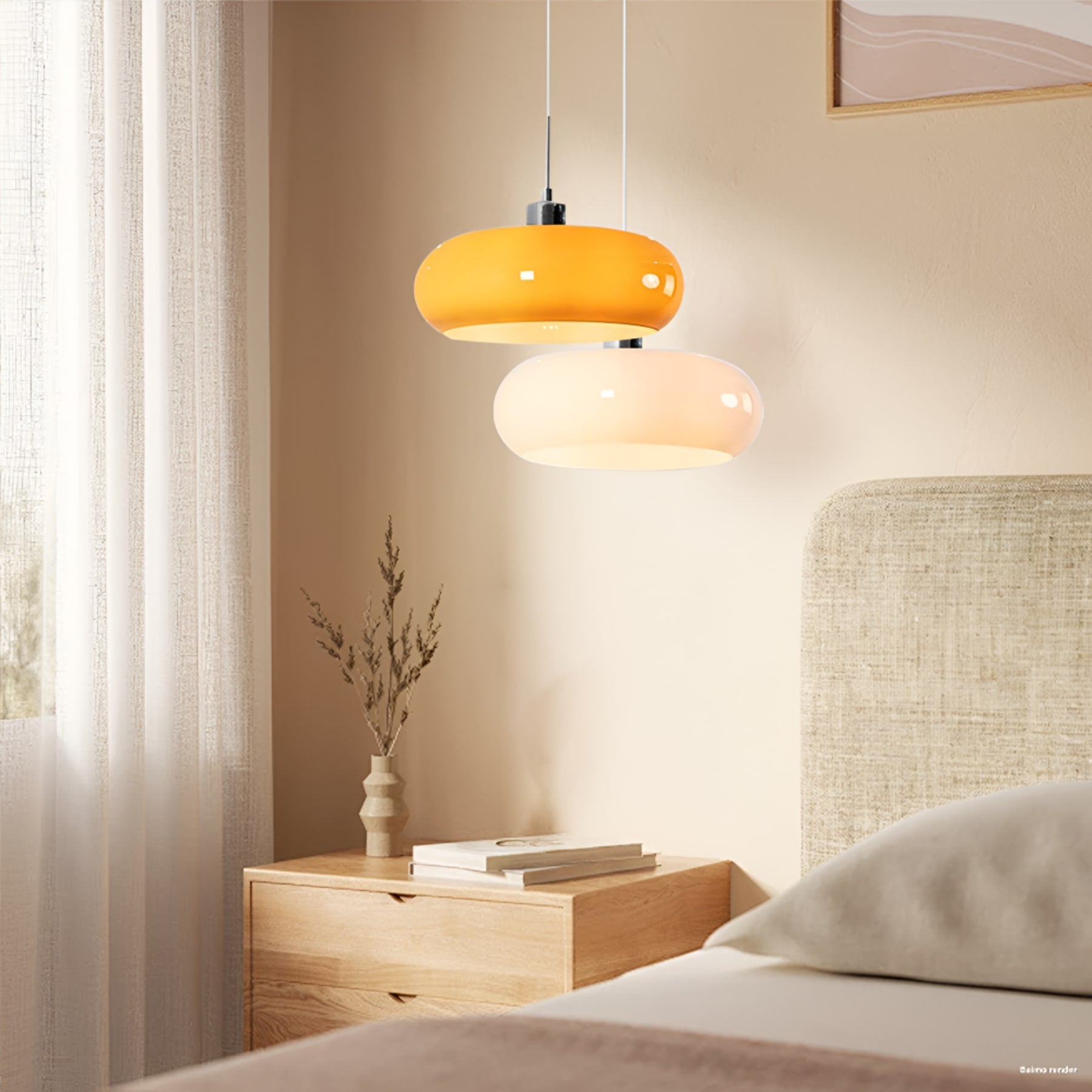 Retro Glass Pendant Light for Living and Dining Rooms — Greenwich Home & Living
