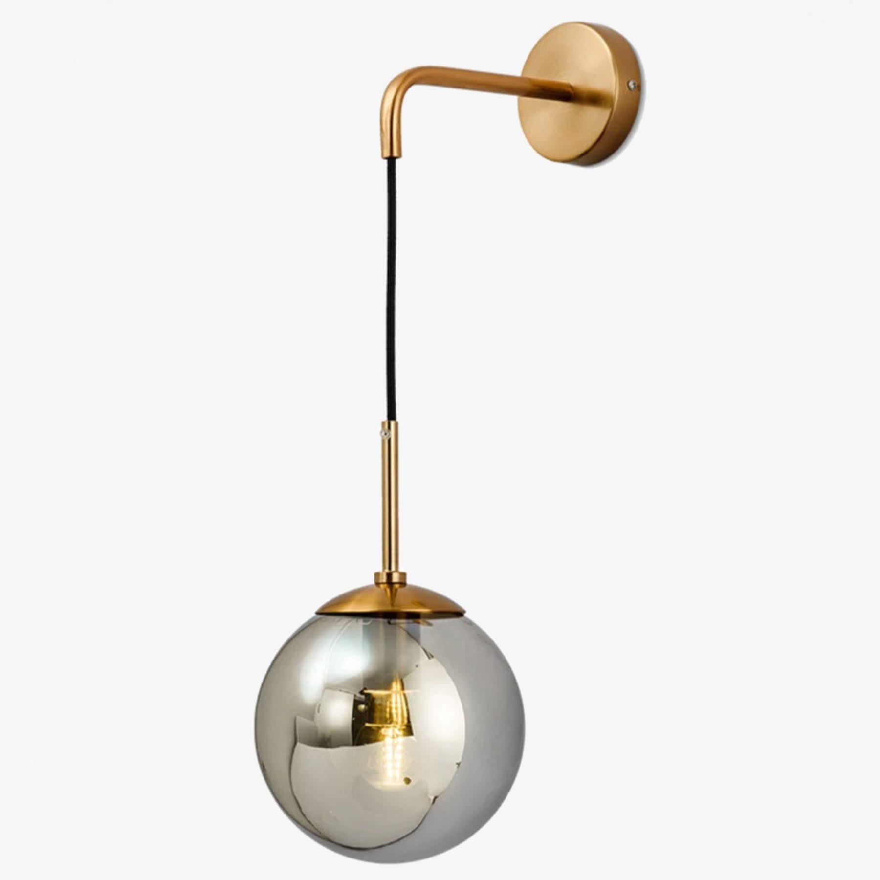 Modern Wrought Iron Wall Light for Living Room and Bedroom — Greenwich Home & Living