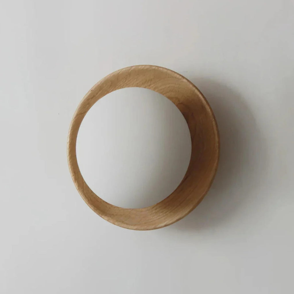 Minimalist Wood Wall Light With Selectable Color Temperature — Greenwich Home & Living