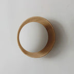 Minimalist Wood Wall Light With Selectable Color Temperature — Greenwich Home & Living