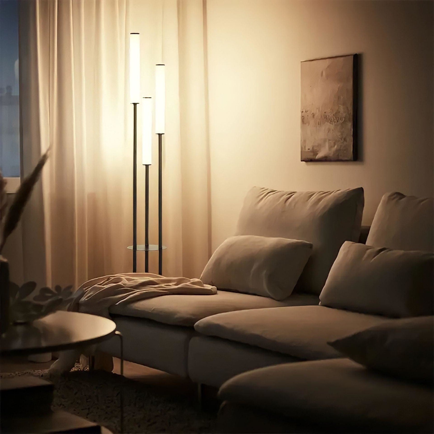 Minimalist Metal Floor Lamp for the Living Room — Greenwich Home & Living